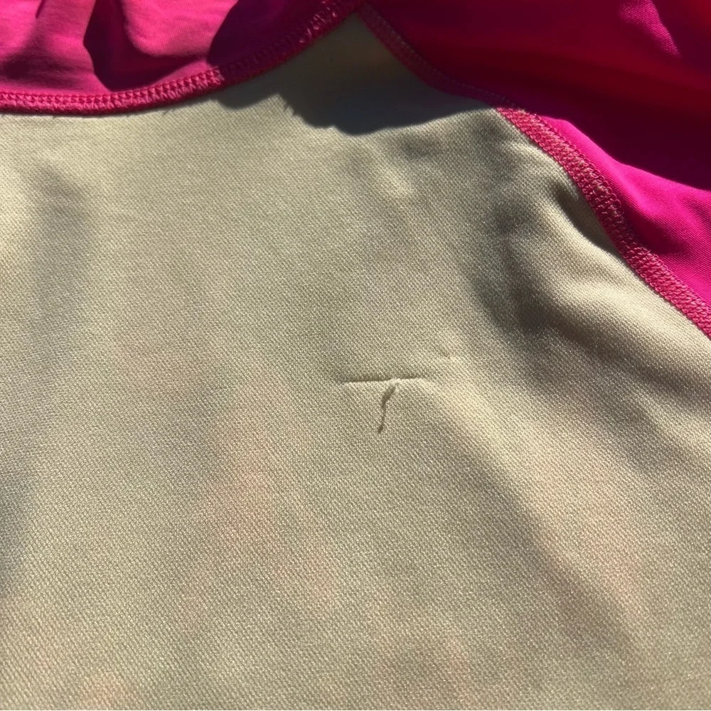 Lands’ End Long Sleeve Rash Gaurd and Swim Bottoms XL